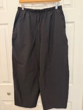 Lululemon Black Elastic-Waist Casual Pants